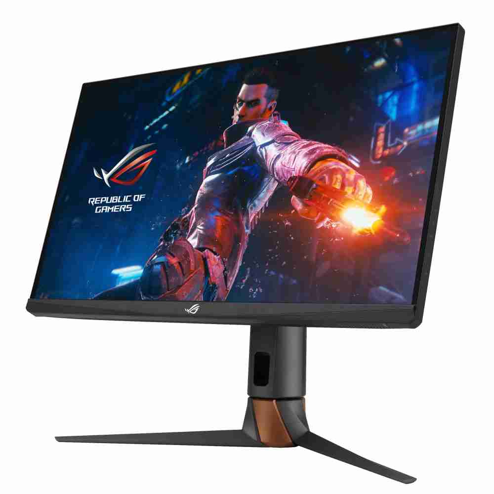 华硕ASUS ROG Swift 360Hz PG27AQN，，，采用森林舞会全新可支持ULMB2技术的高阶电竞显示器，，，，为电竞玩家打造突破以往的急速游戏体验。。（图片来源：ASUS提供）