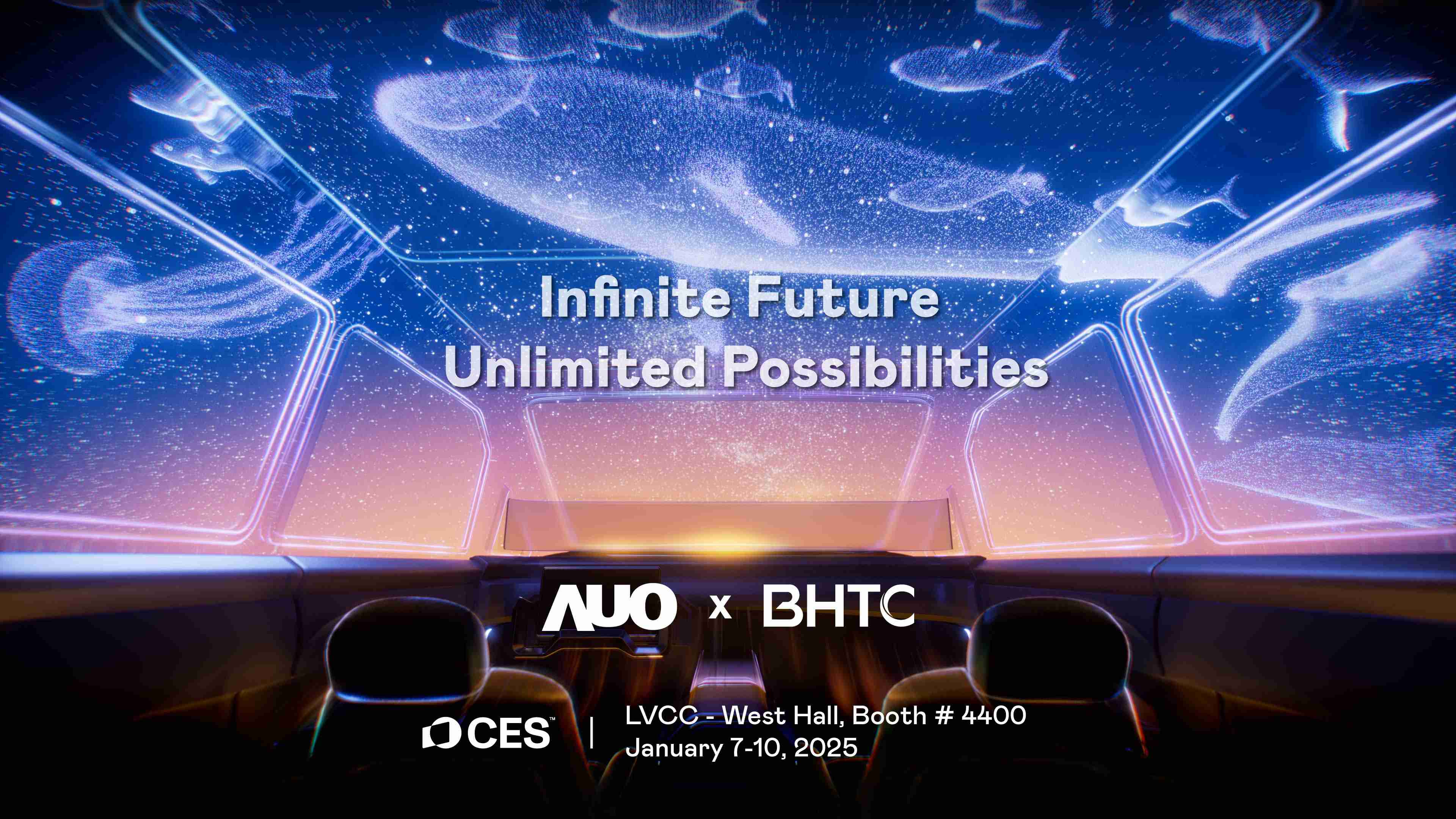 森林舞会以Infinite Future, Unlimited Possibilies为主题，，，，联合BHTC于CES 2025扩大规模展出